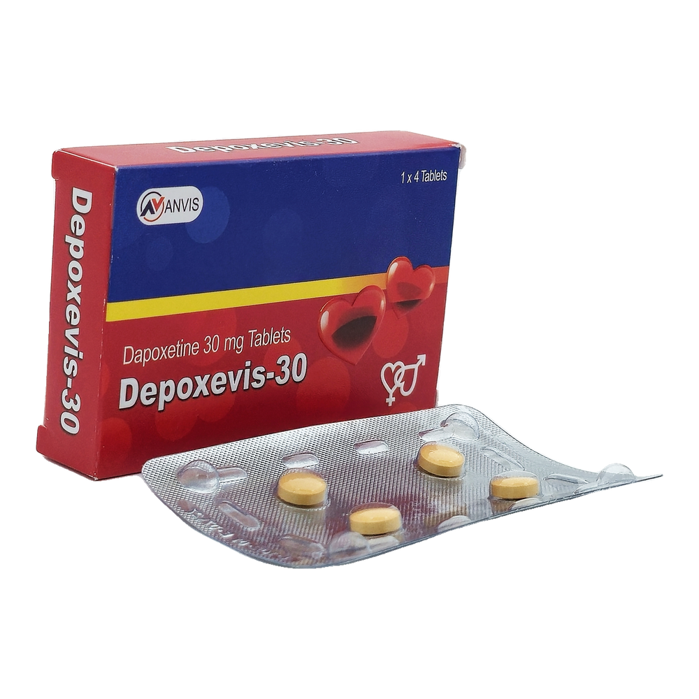 Depoxevis-30 by ANVIS, original carton with complete tablet blister outside the box