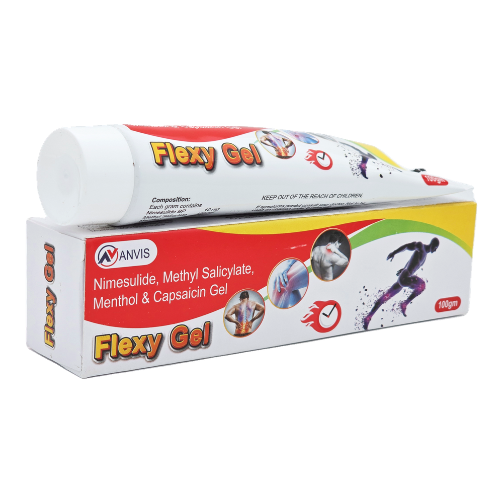 Flexy Gel by ANVIS, original carton with tube outside the box