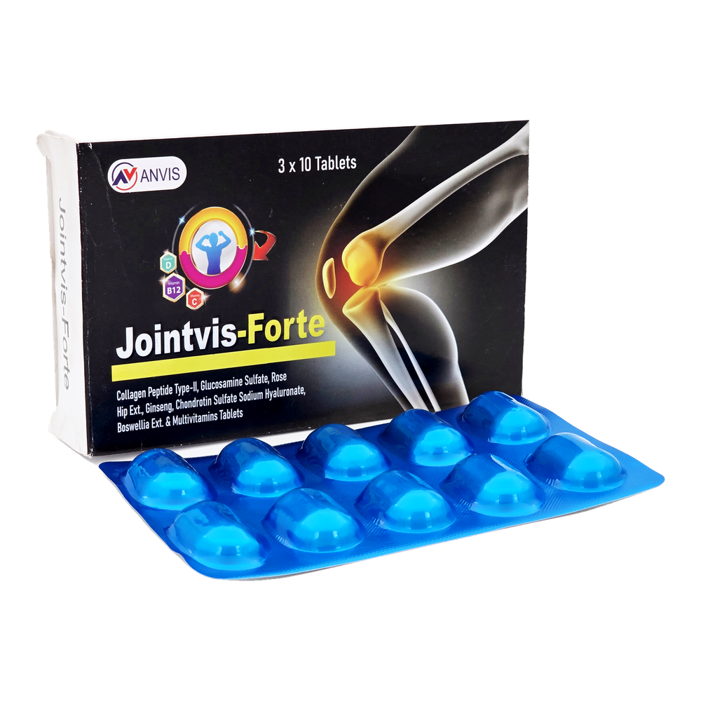Jointvis-Forte by ANVIS, original carton with complete blister outside the box