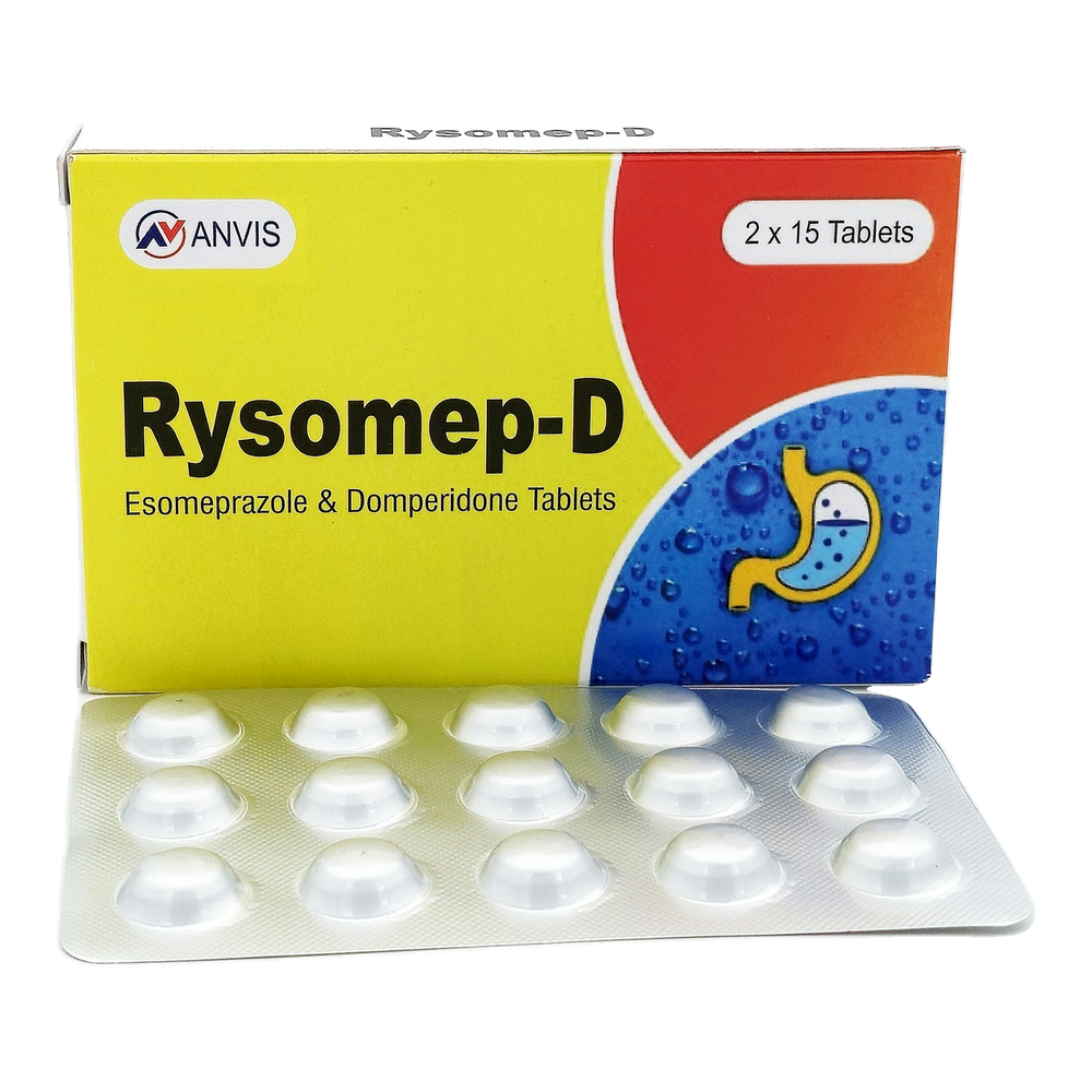 Rysomep-D by ANVIS, original carton with complete blister outside the box